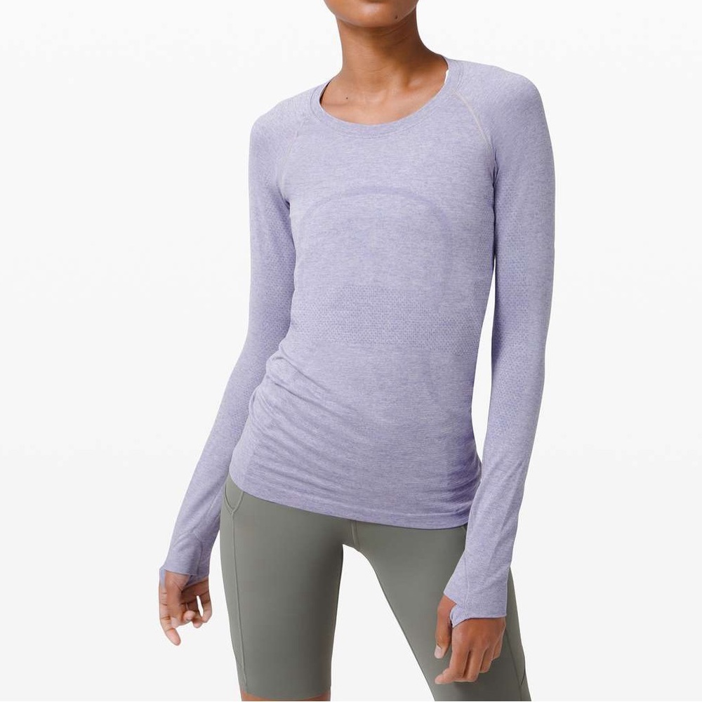 Lululemon Swiftly Tech 2.0 Long Sleeve Women’s Athletic Purple Top Size 4